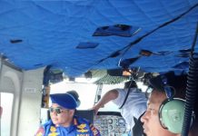 Distribusikan Bantuan Untuk Korban Banjir di Lebak, Ditpolairuda Banten Terjunkan Helikopter