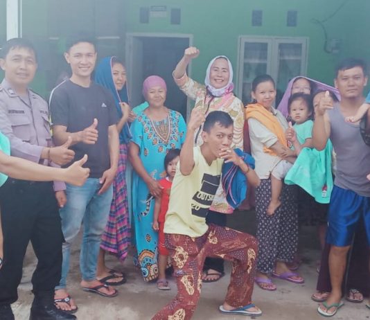 Kades Ketos, Babinsa Cikande dan Bhabinkamtibmas, Kembalikan Keceriaan Warga