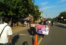 Simpatik Uswatun, PALPALA CALDERA Galang Dana di Jalanan