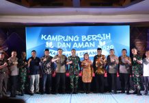 Pemda dan TNI-Polri Bergerak Bersama Ciptakan Kampung Bersih dan Aman