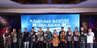 Pemda dan TNI-Polri Bergerak Bersama Ciptakan Kampung Bersih dan Aman