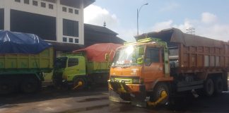 Dishub Banten Amankan 7 Truck Over Tonase dan Over Load (ODOL)
