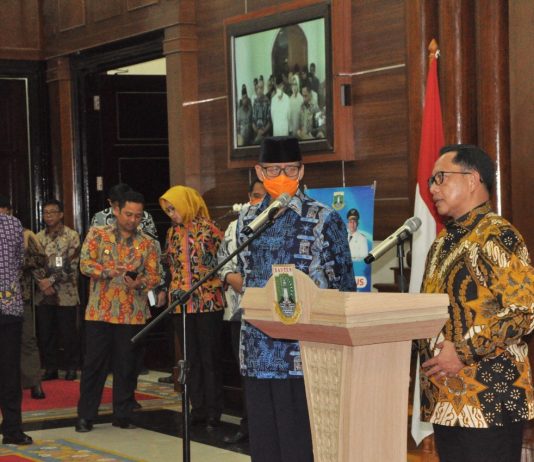 Mentri Tito Bahas Corona di Banten