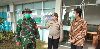 Danramil Cikande Ajak PT Nikomas Ikut Mencegah Penyebaran Covid 19