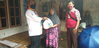 Kwarda Banten Salurkan Bantuan Sembako ke Warga Terdampak Covid 19