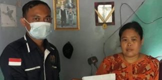 PWI Kabupaten Serang Serahkan Santunan kepada Warga Penderita Kanker Mata