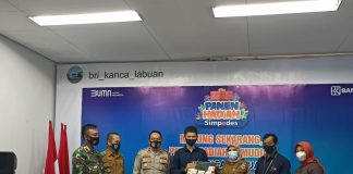 Bank BRI Cabang Labuan Kembali Melakukan Undian Simpedes 2020