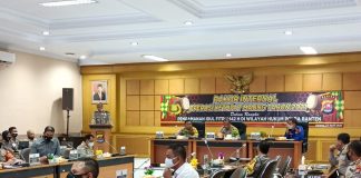 Polda Banten Gelar Rakor Internal Ops Ketupat Maung 2021