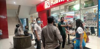 Cegah Kerumunan, Polres Cilegon Berikan Himbauan ke Pengunjung
