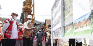 Gubernur Banten Resmikan Pembangunan Jembatan Ciberang