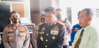 Kapolda Banten Beri Kejutan ke Danrem 064/MY Saat HUT TNI
