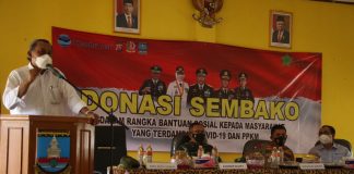 Pemkab Serang Apresiasi Chandra Asri Bantu Warga Terdampak PPKM