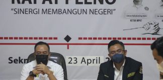 Terima SK Ketua KT Banten, Wagub Andika Didorong Jadi Ketum KT Nasional