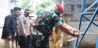 Batalyon 12 Grup 1 Kopasus Bantu 525 KK Dapatkan Air Bersih