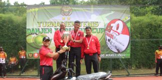 Dangrup 1 Kopassus Tutup Turnamen Tenis Danjen Kopassus Cup 2022