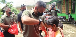 HUT ke 70, Grup 1 Kopassus bagikan 1.500 Paket Sembako