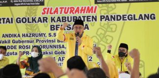 Instruksikan Pemenangan Airlangga, Andika Keliling ke DPD Golkar Kabupaten/Kota di Banten