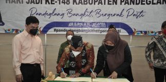 Bank Banten Tandatangani MOU Layanan Perbankan dengan Pemkab Pandeglang