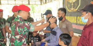 Rayakan HUT RI, Grup 1 Kopassus Gelar Sunatan Masal