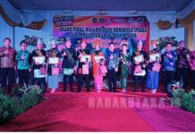 Husein dan Enjelina Terpilih Sebagai Bujang dan Gadis Bengkulu Utara 2022