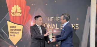 Bank Banten Dinobatkan Sebagai Most Promising Regional Bank Dalam Ajang CNBC Awards 2022
