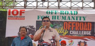 Buka Charity Offroad Challenge, Brigjen TNI Tatang Subarna Jajal Track Offroad