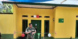 Dandim Serang Serahkan Kunci Rumah Program RTLH