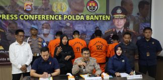 Polda Banten Amankan Empat Pelaku Pengirim PMI Ilegal