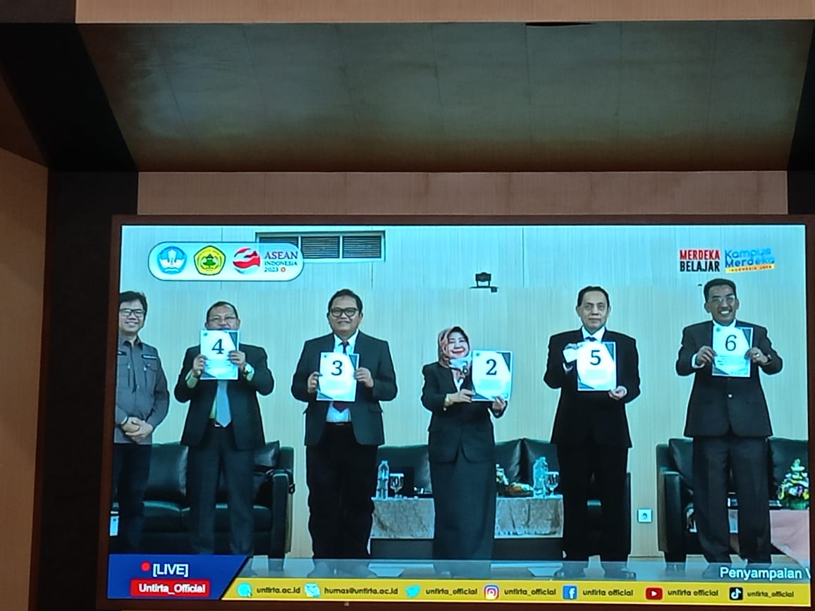 Enam Calon Rektor Untirta Paparkan Visi Misi Bukabanten