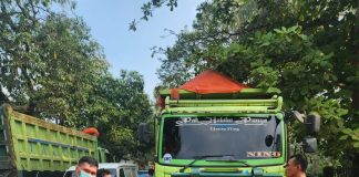 Yamaha Jupiter Z Terlibat Kecelakaan dengan Hino Dump Truck di Palima