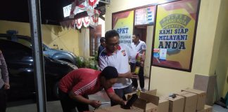 Mobil Pembawa Miras saat Malam Takbiran Diamankan Polsek Baros