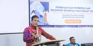 Diskominfosatik Kabupaten Serang Optimalkan KIM untuk Turunkan Stunting