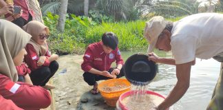 Kelompok 24 KKM Uniba Kunjungi Sentra Pembuatan Tempe di Pontang