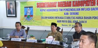 BI Banten Optimis Inflasi di Serang terus Alami Penurunan