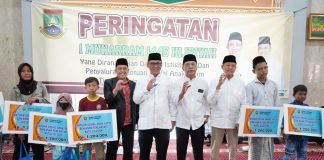 1 Muharam 1445 Hijriah Pemkot Cilegon Salurkan Ribuan Bantuan untuk Anak Yatim