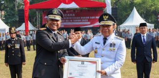 Pj Gubernur Al Muktabar Raih Penghargaan dari Kanwil Kemenkumham Provinsi Banten