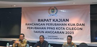 Banggar DPRD, Pertanyakan Kenaikan APBD Perubahan Pemkot Cilegon Tahun 2023 Sebesar Rp56,59 Miliar