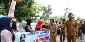 Pj Gubernur Banten Resmikan Jembatan Nyapah