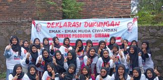 Mahmud di Ciwandan Deklarasi Dukung Prabowo – Gibran