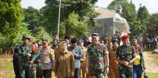 Danrem 064 Maulana Yusuf Serang Inginkan Kemanunggalan TNI dengan Rakyat melalui TMMD