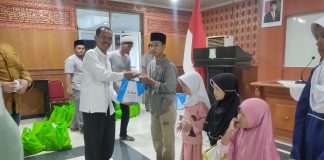 Bersama Mitra, Pokja Ekbispar Banten Kembali Santuni Anak Yatim dan Dhuafa