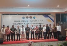 Keluarga Maritim Banten Gelar Acara Halal-bihalal di Cilegon