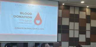 Perkuat Cadangan Darah, Aston Grup Gelar Penggalangan Donor Darah