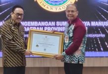 BPSDMD Provinsi Banten Raih Sertifikat Akreditasi Kearsipan dengan Predikat “A’”