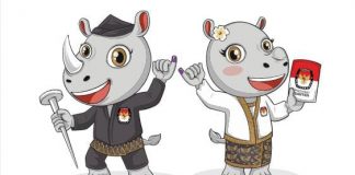 Badak Jawa Dipilih jadi Maskot Pilgub Banten, Ini Lambang dan Maknanya