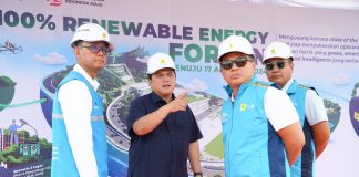 Mentri BUMN Erick Tohir Pastikan PLTS Beroperasi Melistriki Kawasan IKN