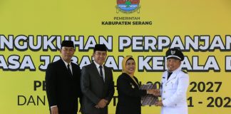 Bupati Serang Ingatkan Soal Keuangan saat Kukuhkan Perpanjangan Jabatan Kades