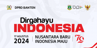 DPRD Provinsi Banten Mengucapkan Dirgahayu Indonesia ke-79 Tahun 2024