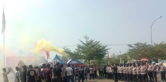 Jelang Pilkada, Polres Serang Gelar Sispamkota