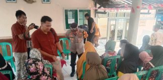Warga Cisait dapat Kunjungan Balasan Kapolres Serang Condro Sasongko
